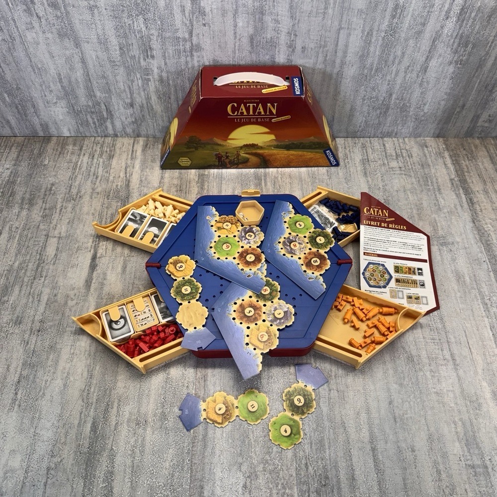 Settlers Of Catan Compact Edition Traveler (Travel Edition) French Version
